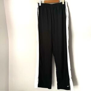 Ladies Nike Track Pants Size 12-14 Dark Blue and White